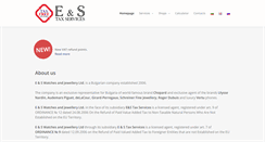 Desktop Screenshot of eands-taxservices.com