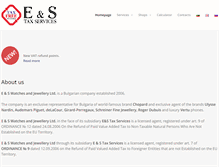 Tablet Screenshot of eands-taxservices.com